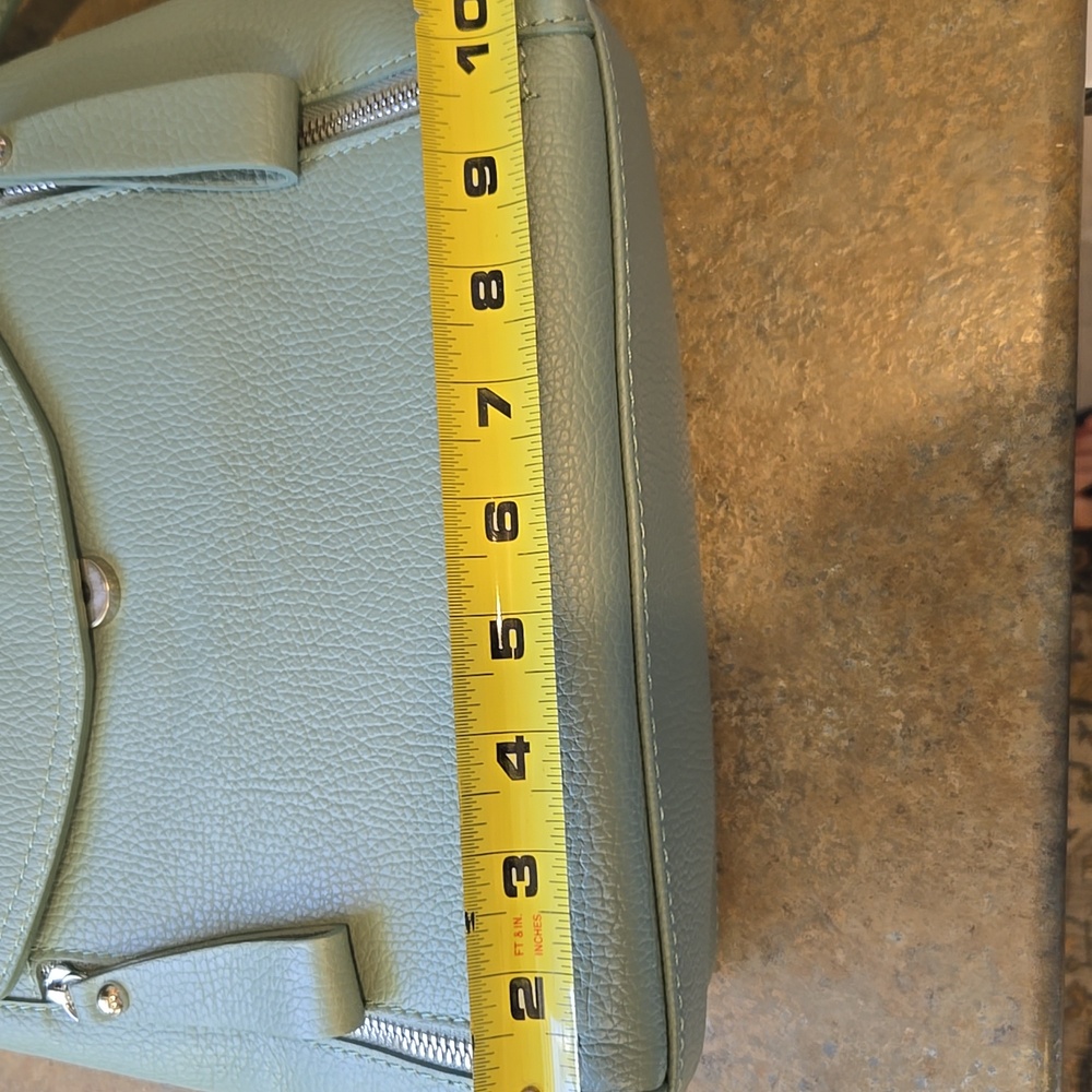 NWOT Vera Pelle Leather Backpack - Picture 6 of 8
